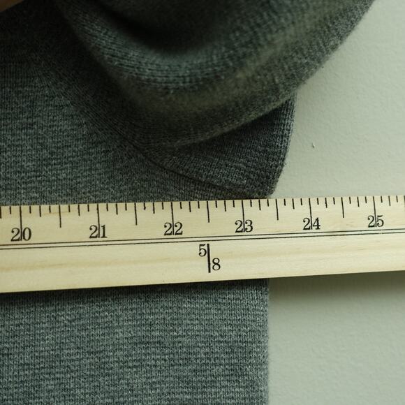 Preswick & Moore Womens Button-Up Cardigan 3/4 Sleeve Cotton Gray Plus Size 1X - Picture 8 of 9